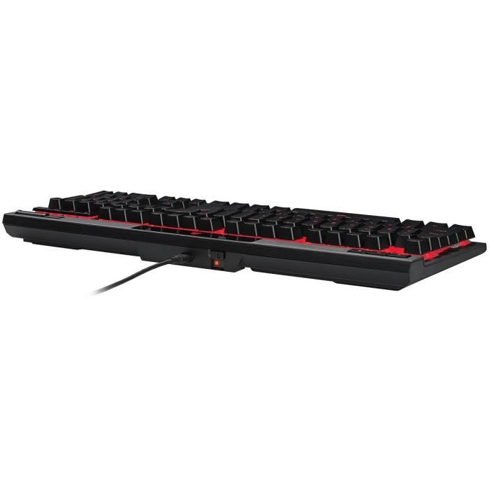Optical -mechanical gaming keyboard - Azerty - Corsair - K70 PRO OPX - RGB - Black LED backlight (CH -910941A)