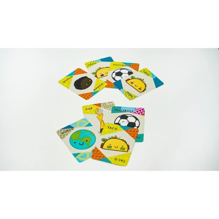 Taco Football Women's World Cup - Party game - BLUE ORANGE - Speed and observation - From 8 years old