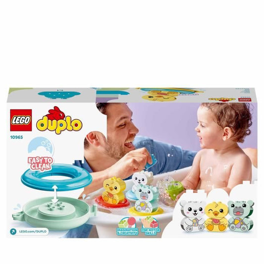LEGO 10965 DUPLO Bath Toy: Floating Animal Train, Bathtub Set for Babies and Children 1.5+ Years with Duck