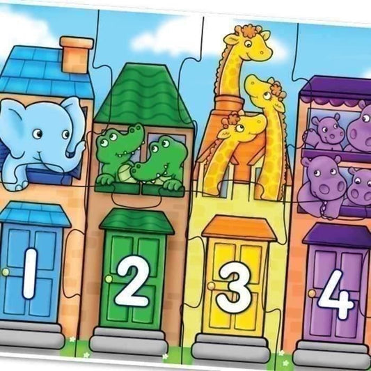 Numbers and Streets - Board Game - ORCHARD