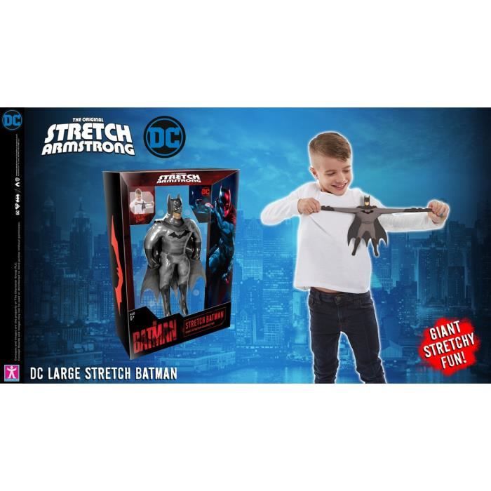 Stretch Armstrong, 25 cm character, stretch character, Batman, children's toy of 5 years old, TR302