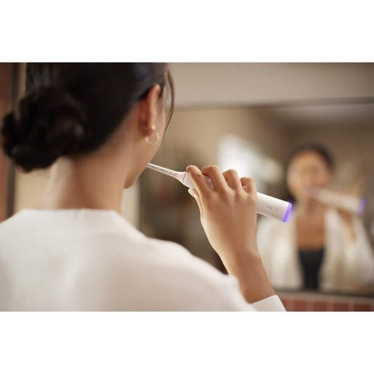 Toothbrush - PHILIPS - HX7410/02 - Sonicare - 6500 Series - White - Electric