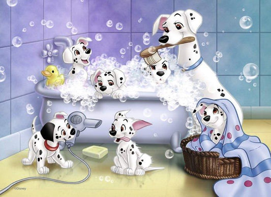 Puzzle 60 pieces - The 101 Dalmatians