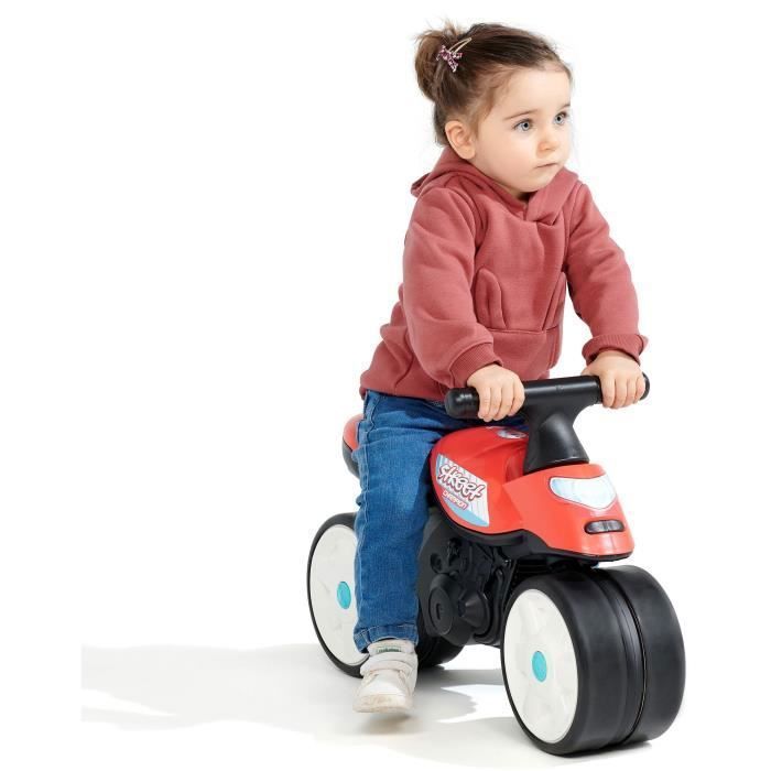 Falk motorcycle balance bike - Street Champion - silent wheels - Red