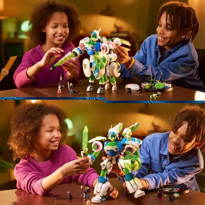 LEGO DREAMZzz 71485 Mateo and Z-Blob, the Robot Knight - Toy with 4 Minifigures