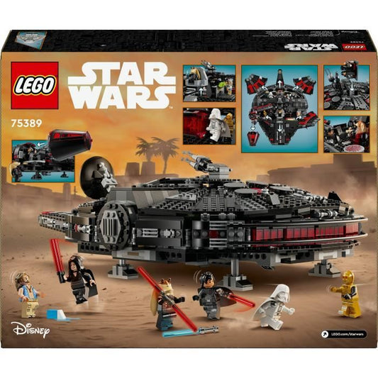 LEGO Star Wars 75389 Black Falcon - Buildable Vehicle for Kids - Gift