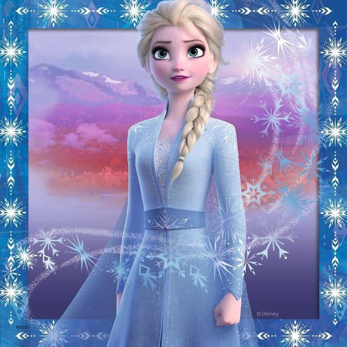 RAVENSBURGER - The Snow Queen 2 Puzzle 3x49 pieces