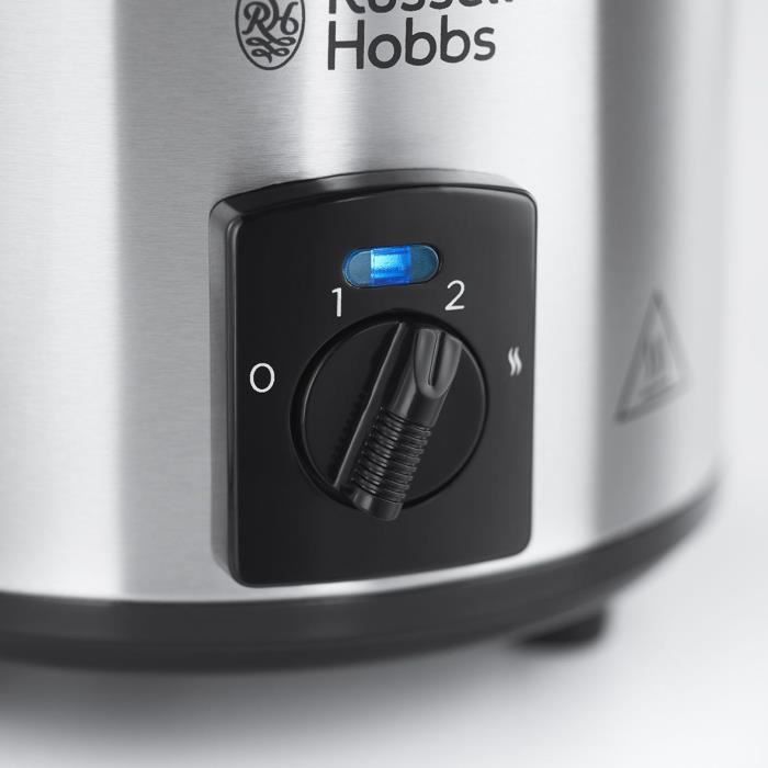 RUSSEL HOBBS 25570-56 - Compact Home Cooker 2L - brushed stainless steel - 145 W