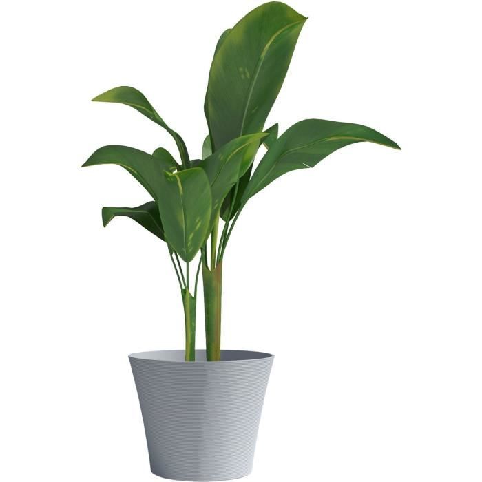 Flowerpot - GARDEN ID - Green Care Sense Blue Stone - 40 x 34 cm - 10 year warranty - 100% recycled - UV and frost resistant