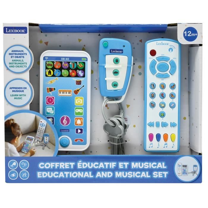 Portable, remote control and educational keychain