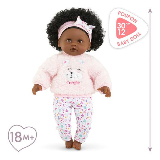 Baby doll - Corolle - Bébé Calin Caroline - 30 cm - Soft body - Accessories included