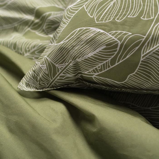Bed set - TODAY SUNSHINE - 240x260 cm - 2 people - Floral print cotton