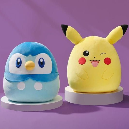 Plush - BANDAI - Pokémon - Squishmallows 50 cm - Tiplouf - Large ultra-soft plush - JWS00049