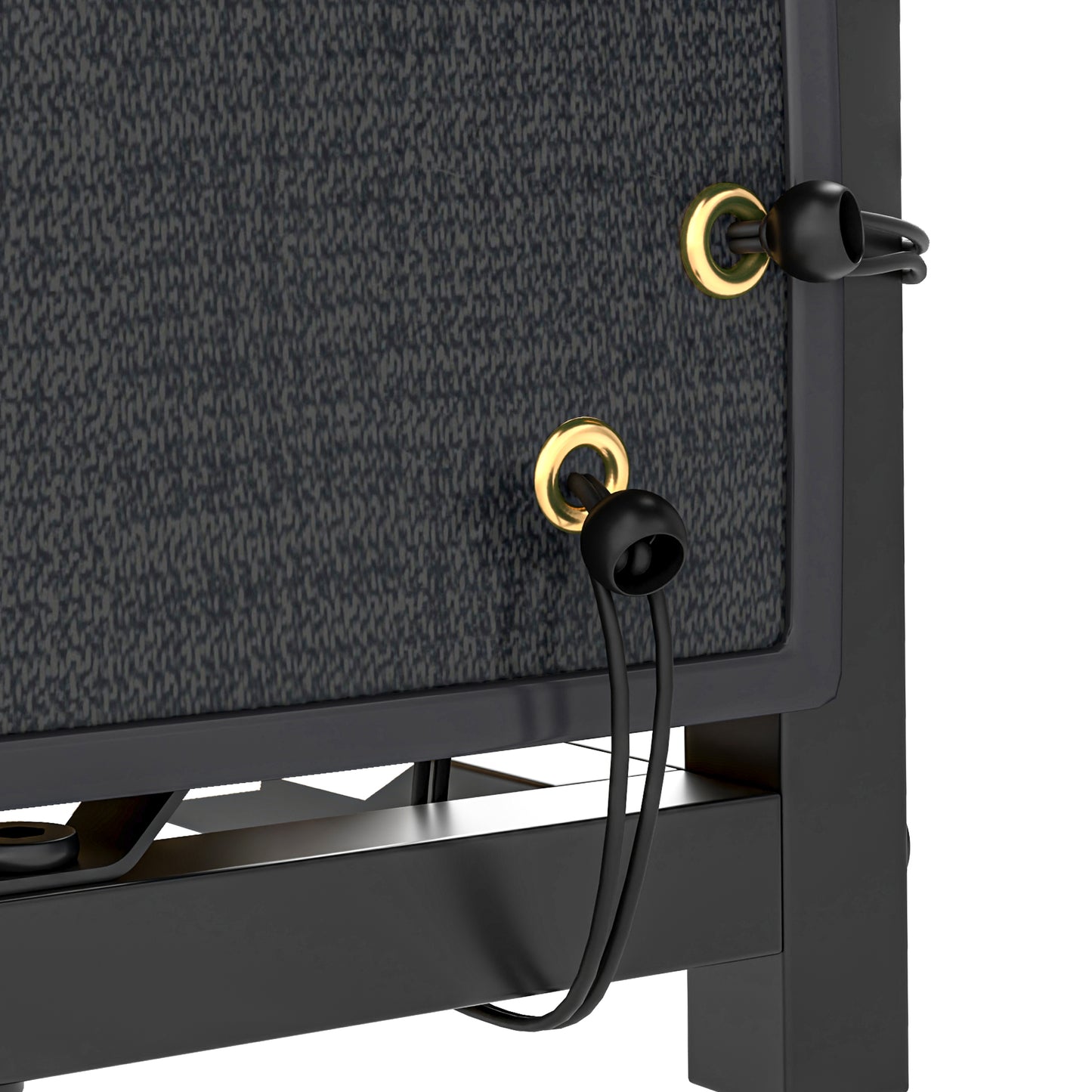 Outsunny Abdeckung für Brennholzregal, 2er-Set, wetterfest & staubdicht, 148 x 62 cm, Schwarz