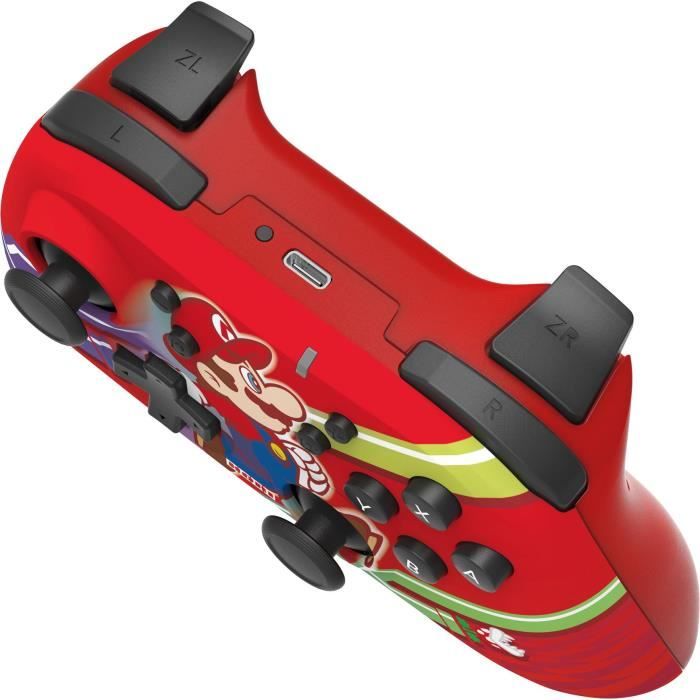 Gamepad - Hori - Horipad - Wireless - Red - 15h battery life