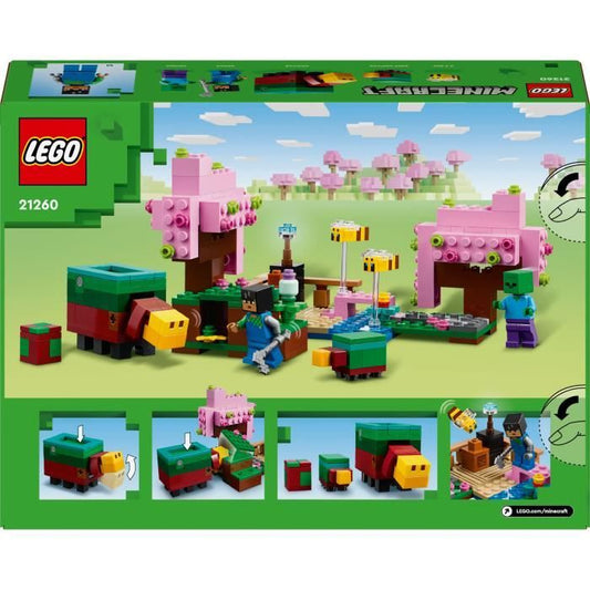 LEGO Minecraft 21260 Cherry Blossom Garden - Video Game Minifigures