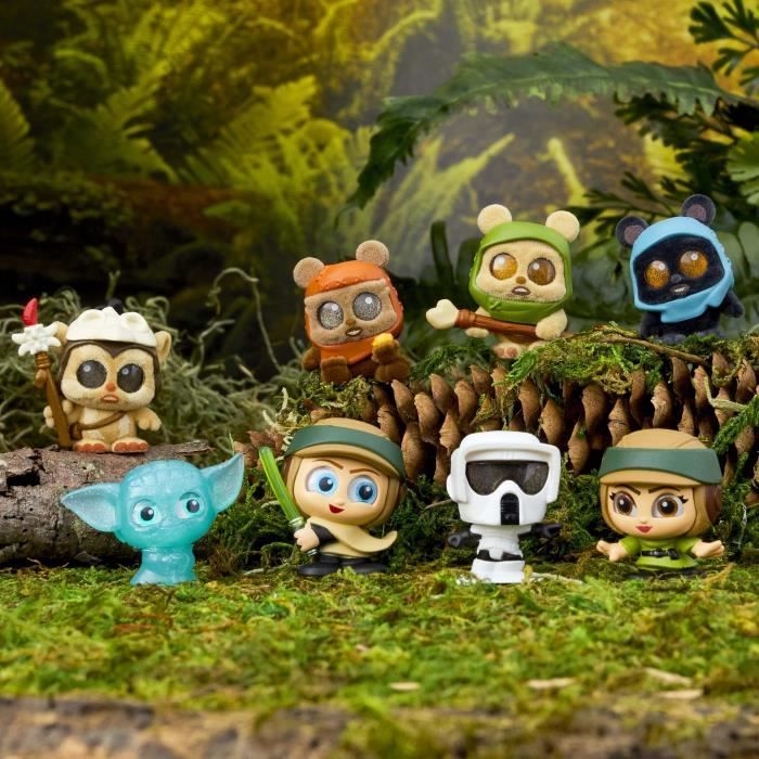 Collectible figurines - STAR WARS - Ewok Collector's Box - 8 exclusive figurines, from 5 years old