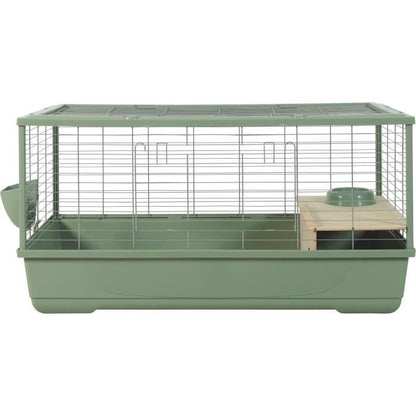 Rodent cage - Zolux - Néolife Connect - For rabbits and guinea pigs - 101.5 x 54 x 51 cm - Green