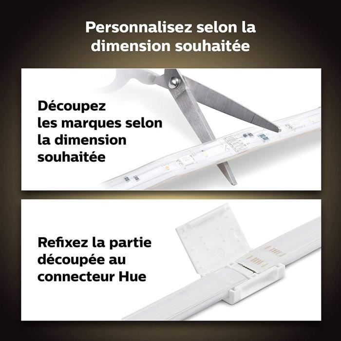Hue atmosphere White & Color - Philips - Indoor Lightstrips Plus - 2 m - Bluetooth