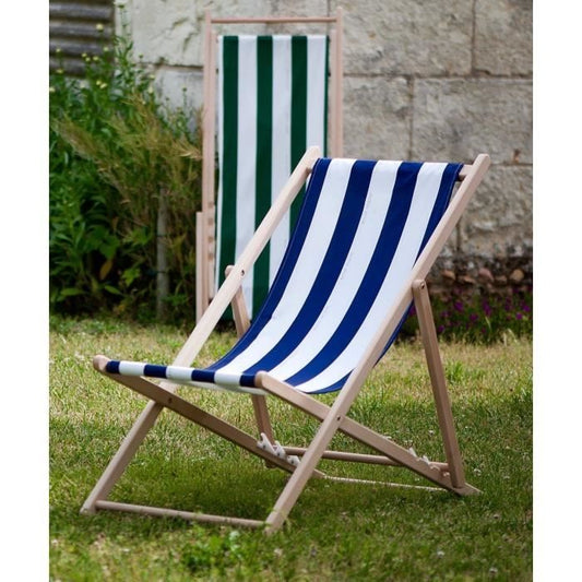 Stapled Chilean - PRIVATE GARDEN - Stripes - Blue / White