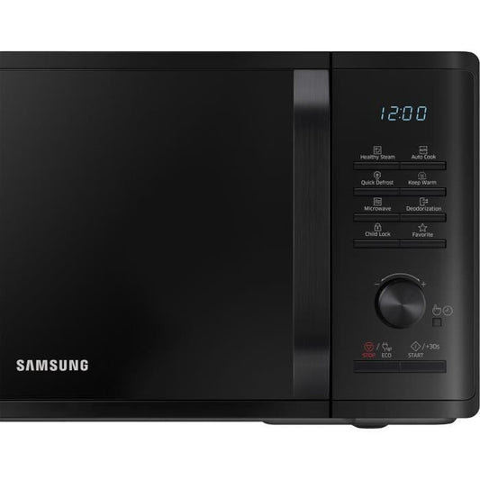 Solo microwave - Samsung - MS23K3555E - Black - 23L - Electronic control + button - Hold holder function