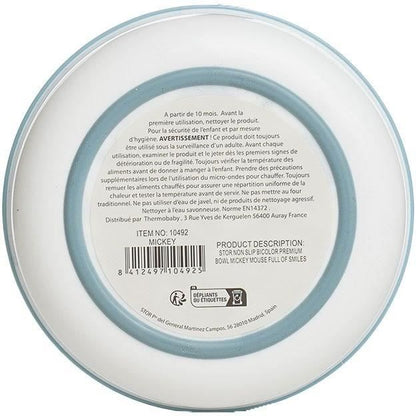 PIECE MEAL SET MICKEY CUP / BOWL / PLATE - Set 3pcs Non-Sl
