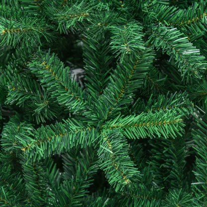 HOMCOM Künstlicher Weihnachtsbaum 180 cm künstlich Tannenbaum mit 1000 Spitzen Christbaum Weihnachtsdeko inkl. Metallständer für drinnen