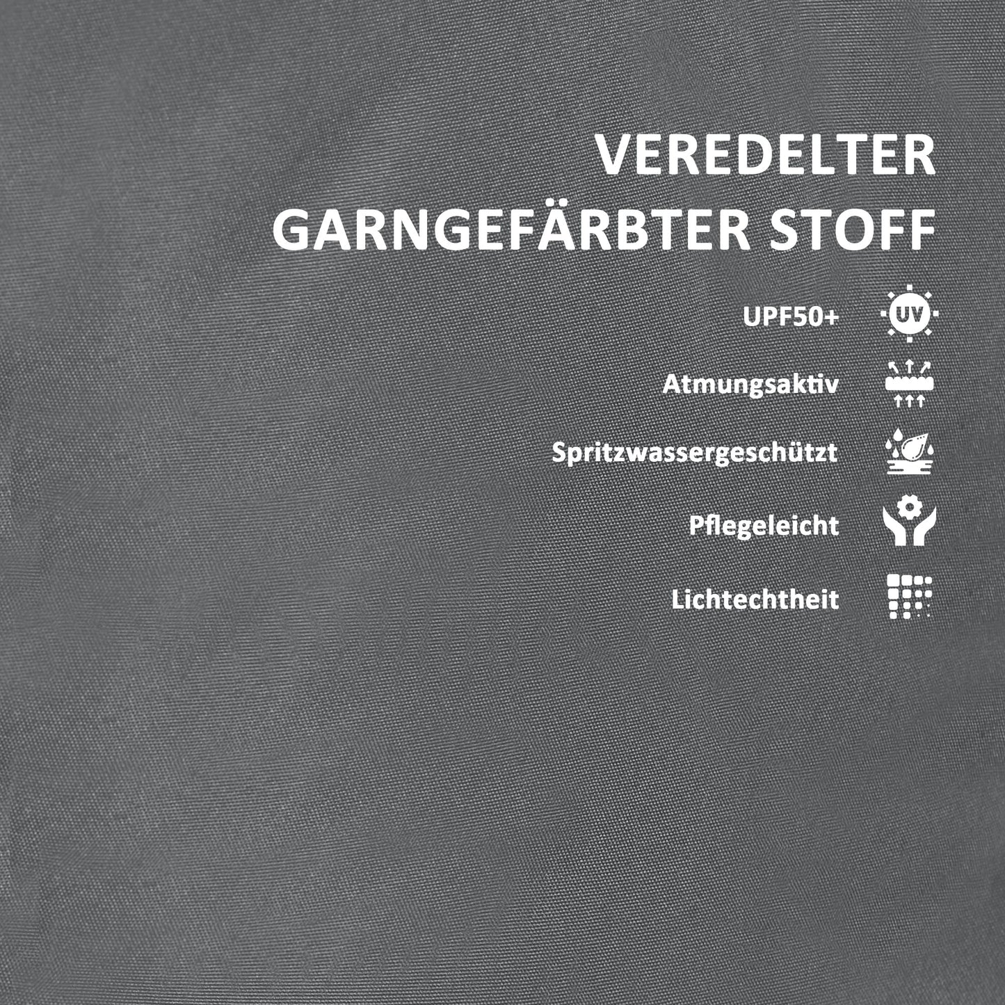 Outsunny Sitzkissen 120 x 47 x 9,5 cm wasserabweisend Stuhlkissen mit Bändern, Kopfstütze, UPF50+ Dunkelgrau