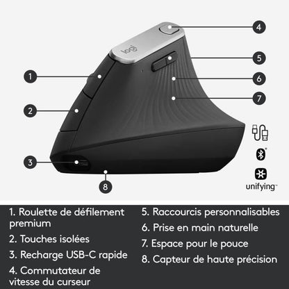 LOGITECH MX Vertical ergonomic mouse