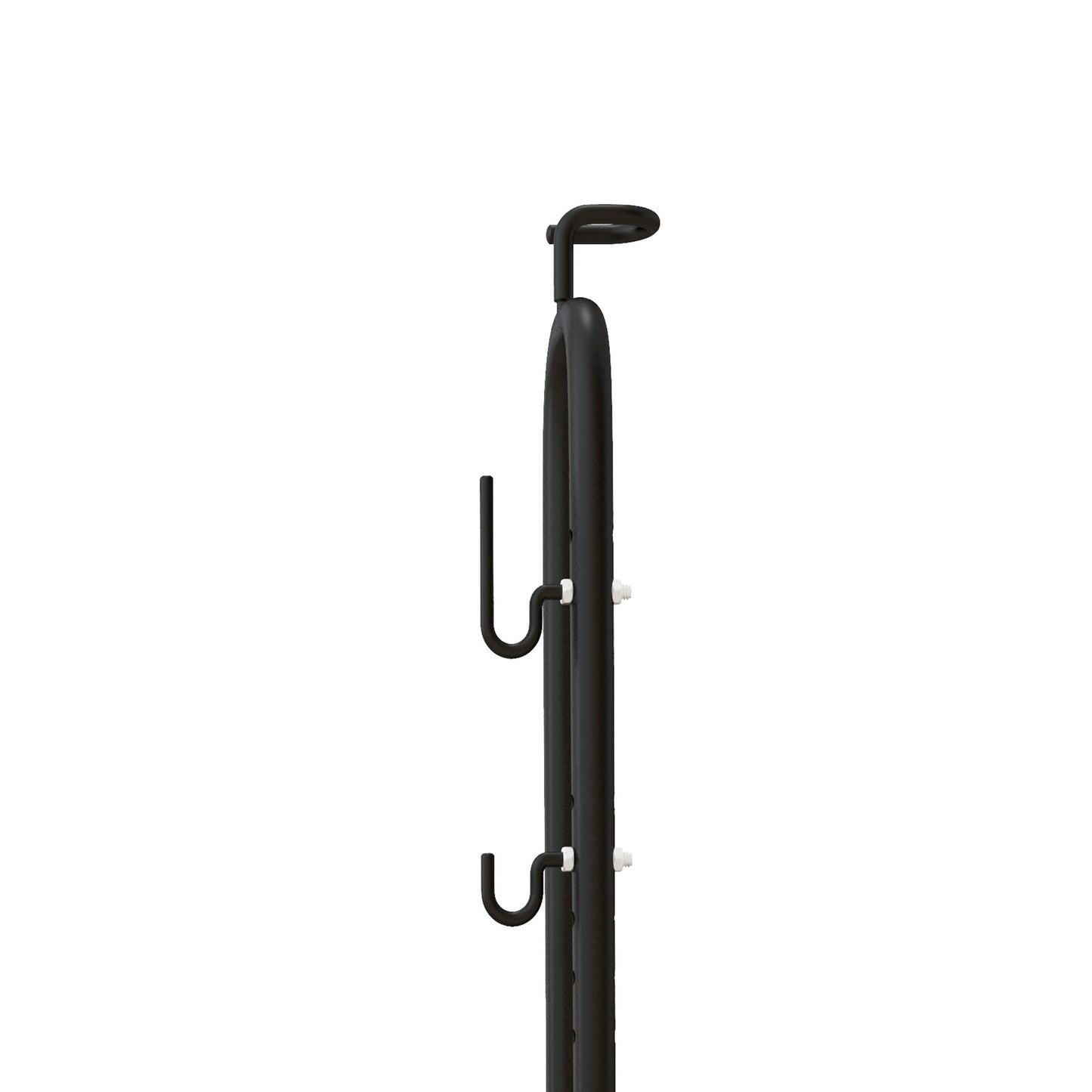 SPORTNOW Fahrradständer, vertikal/horizontal, für 24-29", 700c, 41 x 41 x 76-121cm, Stahl, Schwarz