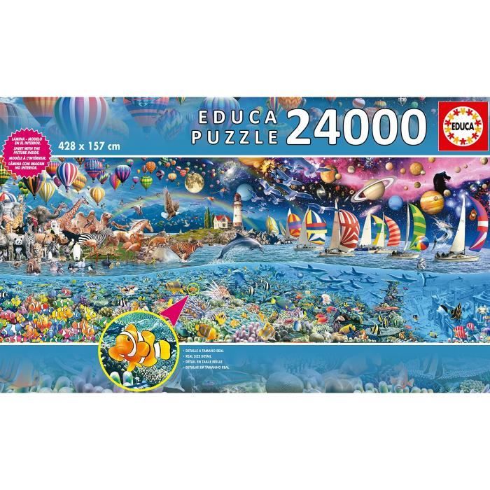EDUCA Puzzle La Vie 24000 Pieces