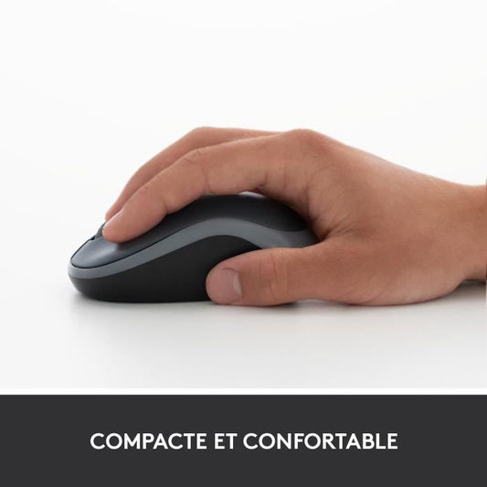 Logitech Wireless Optical Mouse - Gray M185
