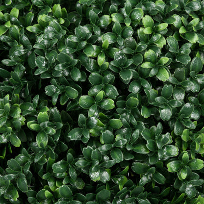 HOMCOM Künstlicher Buchsbaum im 2er-Set, realistisch, wetterfest, pflegeleicht, 70 cm