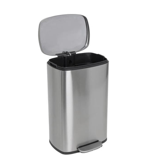 KITCHEN MOVE Pedal kitchen bin - Brushed stainless steel - 50L - ADMIRAL