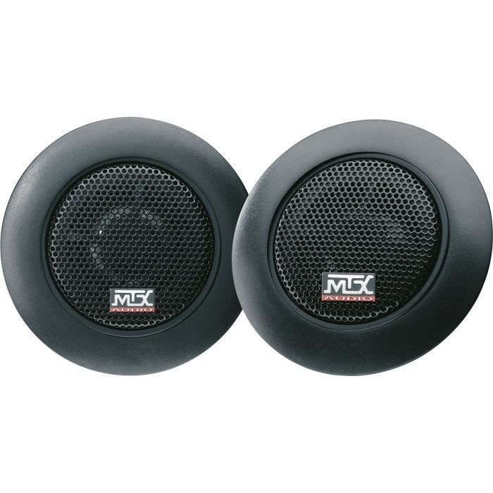 Neodymium tweeters - MTX AUDIO - TX225T - Ø25mm 4O 65W RMS 450W Peak silk dome passive filters included