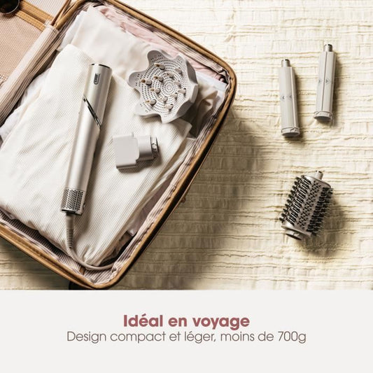 2 in 1 Hair Dryer & Styler - SHARK FLEXSTYLE - HD446SLEU - 5 accessories - Champagne - 1400 W - Edition 2024