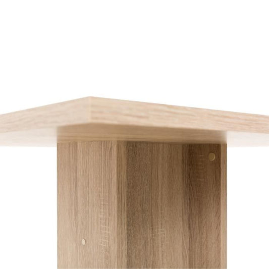 Dining table for 2 to 4 people - Square - Classic - Chene decor - Gustave - L 80 x W 80 cm
