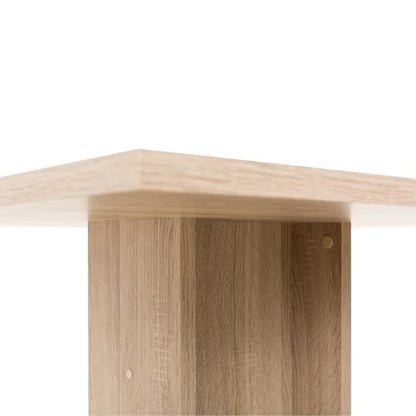 Dining table for 2 to 4 people - Square - Classic - Chene decor - Gustave - L 80 x W 80 cm