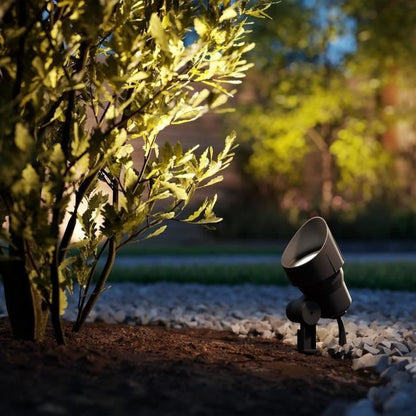 PHILIPS Low Voltage GardenLink 1x6W Outdoor Spotlight, 2700K, IP44 - Power supply not included