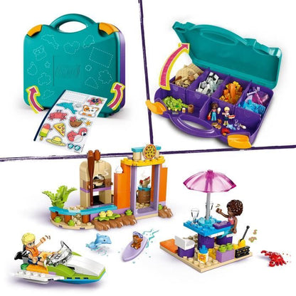 LEGO Friends 42672 Creative Beach Suitcase - Building Set for Girls Ages 5 and Up