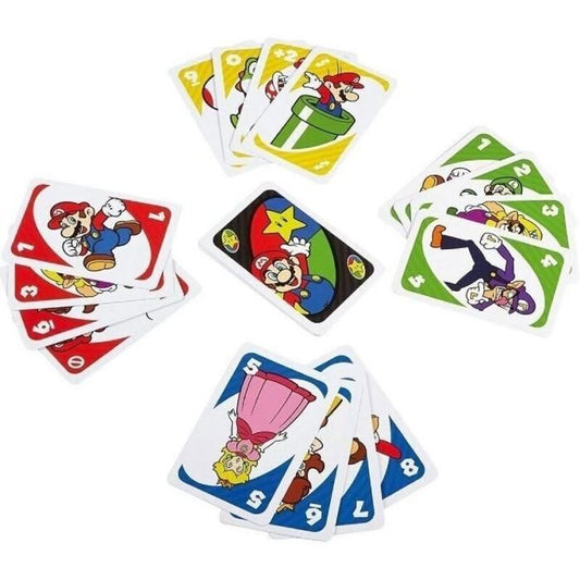 Uno - Uno Super Mario Bros - Card Game - Ages 7
