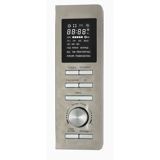 Combined microwave - Continental Edison - CEMO25SG13S3 - Silver - 25 L - Mirror door - 900 W - Grill 1000 W - Convection 1000 W
