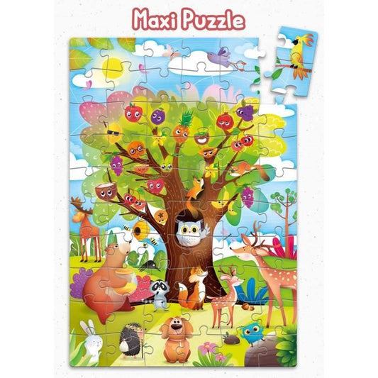 Tree Balancing - Montessori Game - MONTESSORI WOOD - Balancing Game, Tree and Birds