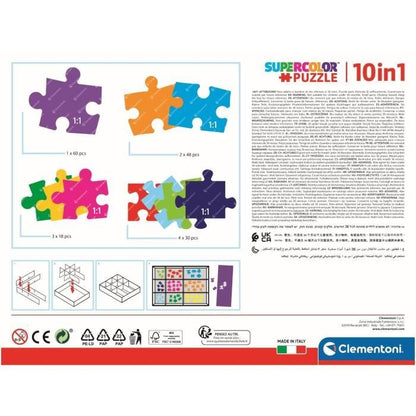 Clementoni - 10 in 1 puzzle - Paw Patrol