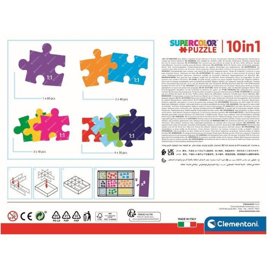 Clementoni - 10 in 1 puzzle - Paw Patrol