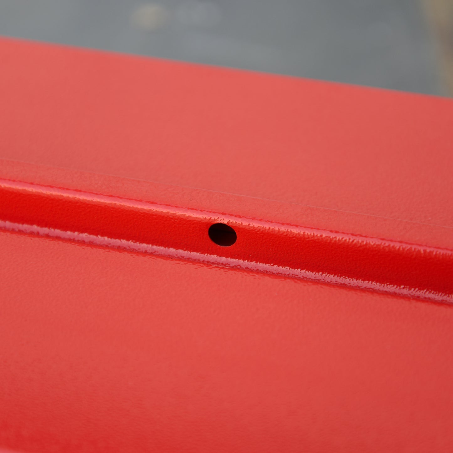 DURHAND Werkzeugkasten Werkzeugkoffer mit 5 Fächern 45 x 20 x 34,5cm Stahl Rot