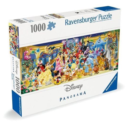 Ravensburger-Puzzle 1000 pieces Panorama-Disney group photo-Adults & children from 14 years old-Premium quality puzzle-12000444