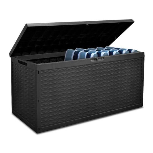TOOD Storage trunk 330 L - 120 x 45 x 60 cm - Anthracite gray