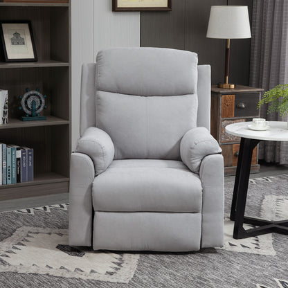 HOMCOM elektrischer Aufstehsessel Sessel mit Aufstehhilfe für Senior Relaxsessel TV Sessel mit schlaffunktion und aufstehhilfe Fernsehsessel Liegefunktion Leinen-Touch Hellgrau 83 x 89 x 102 cm