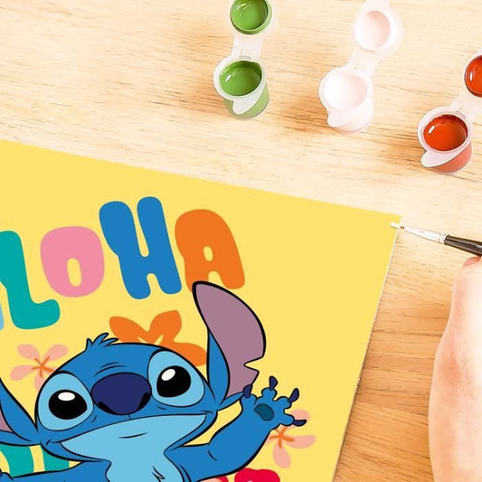 CreArt Kids 18x24cm Stitch, Paint by Numbers Kit, Ages 7+, 25844, Ravensburger